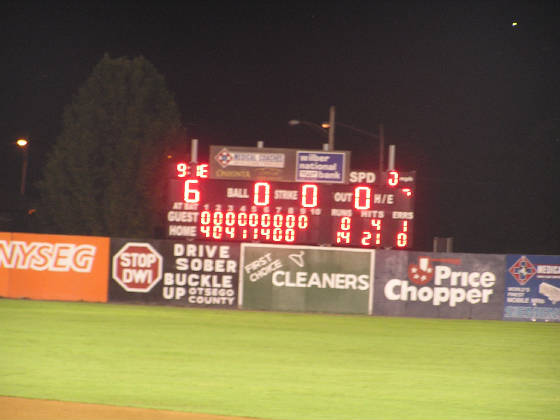 The Scoreboard - Damaschke Field